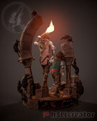 Amicia and Hugo — a plague tale — Statue by H3llcreator