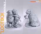 Anya x Bond — SpyxFamily — Statue by NomNom