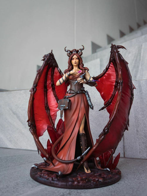 Areelu Vorlesh | Pathfinder: Wrath of the Righteous — Statue by Bulkamancer
