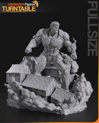 Armored Titan — Attack on Titan — Statue by NomNom
