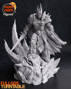 Arthas — World of Warcraft — Statue by NomNom