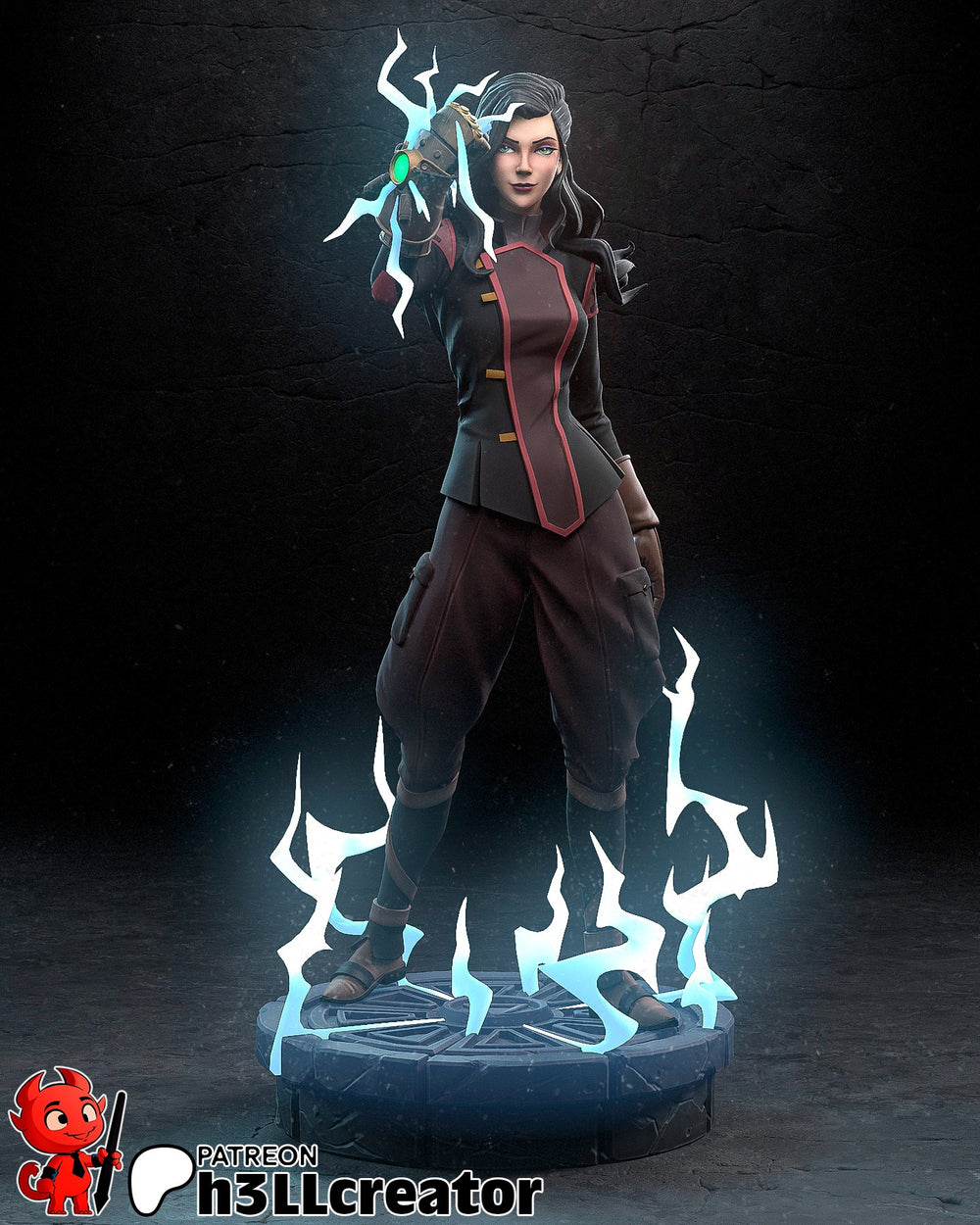 Asami Sato — avatar the last airbender — Statue by H3llcreator