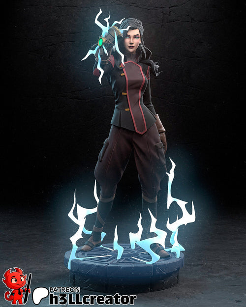 Asami Sato — avatar the last airbender — Statue by H3llcreator