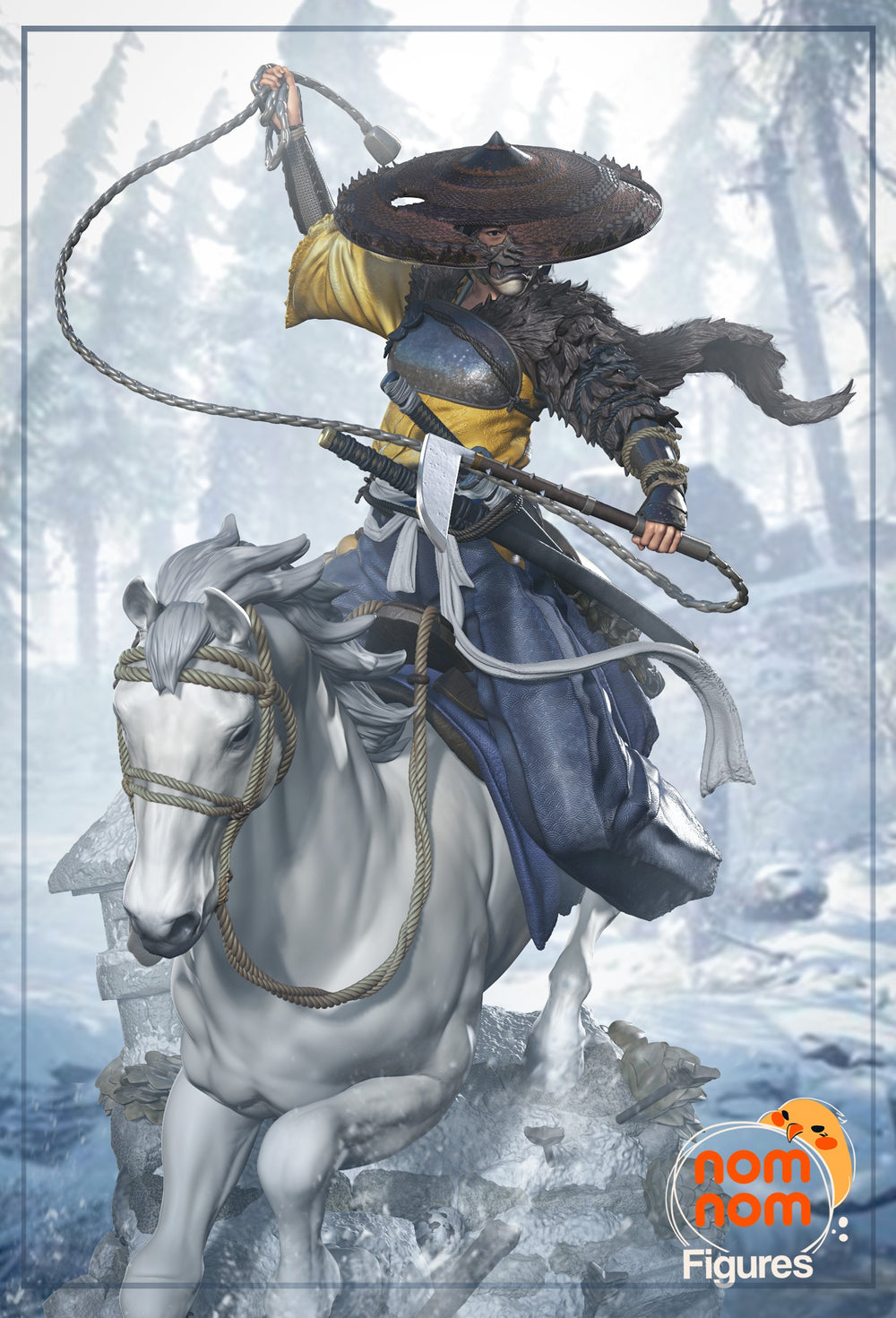 Atsu — Ghost of Yotei — Statue by NomNom