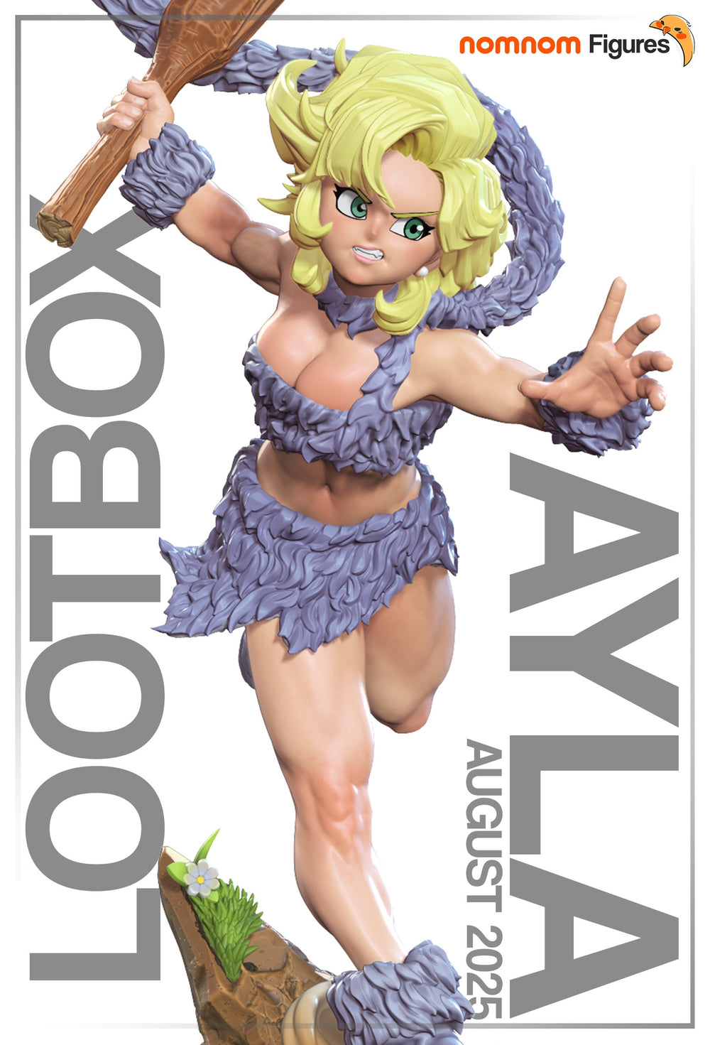 Ayla — Chrono Trigger — Statue by NomNom