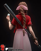 Aerith — ff7 — Statue by H3llcreator