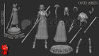 Aerith — ff7 — Statue by H3llcreator