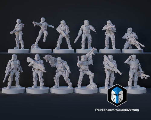 Alpha-9 ODST Pack - Miniature