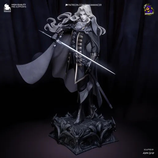 Alucard — castlevania — Statue by Bulkamancer