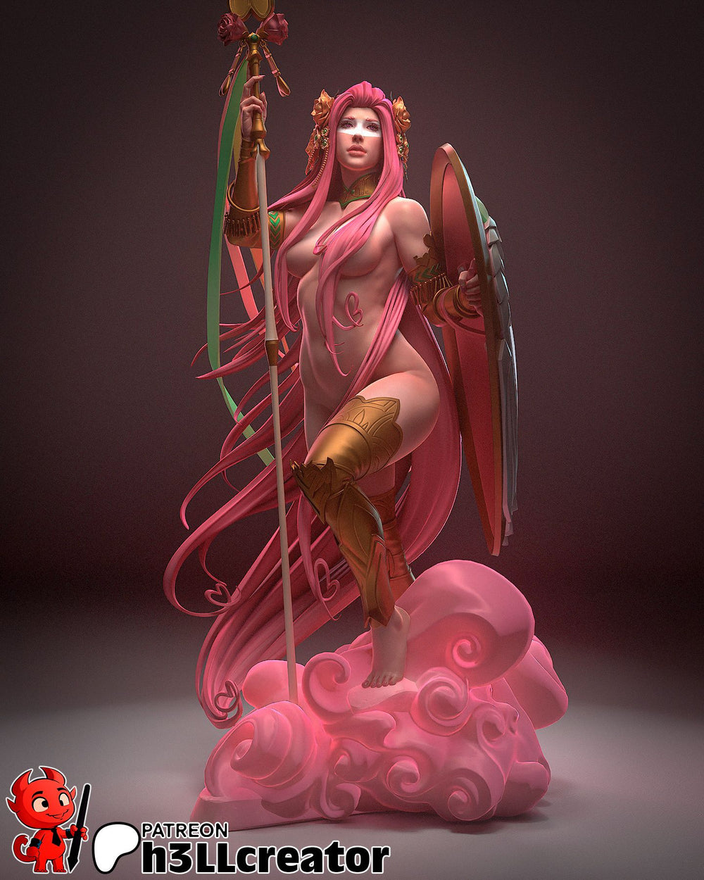 Aphrodite — action-rpg — Statue by H3llcreator