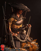 Atsu — anime-style — Statue by H3llcreator