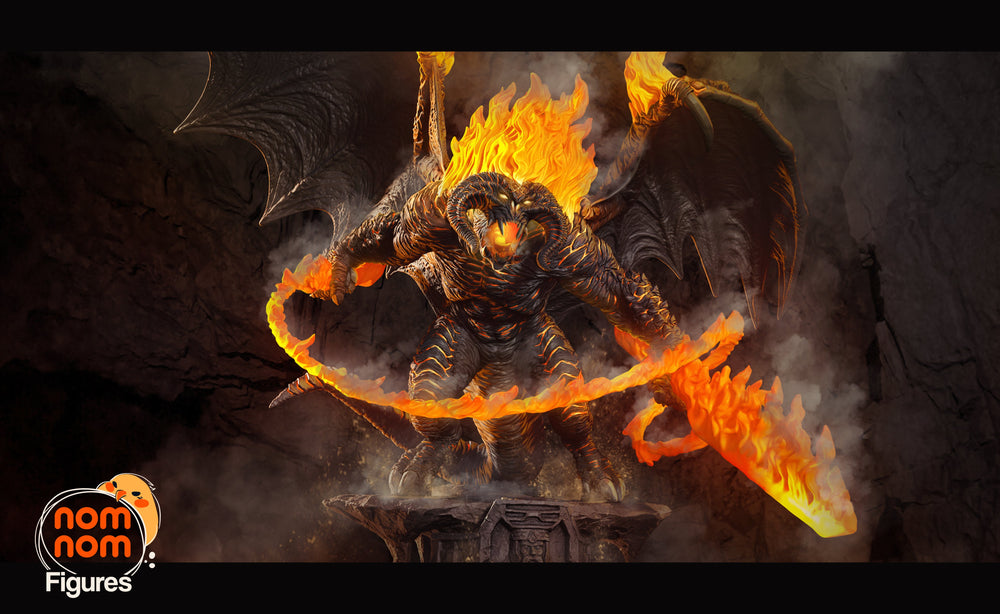Balrog — Lord of the Rings — Statue by NomNom