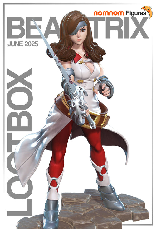 Beatrix — Final Fantasy IX — Statue by NomNom