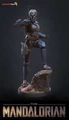 Bo-Katan Kryze — Starwars — Statue by NomNom
