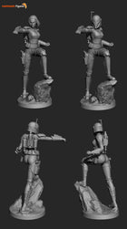 Bo-Katan Kryze — Starwars — Statue by NomNom