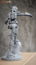 Bo-Katan Kryze — Starwars — Statue by NomNom