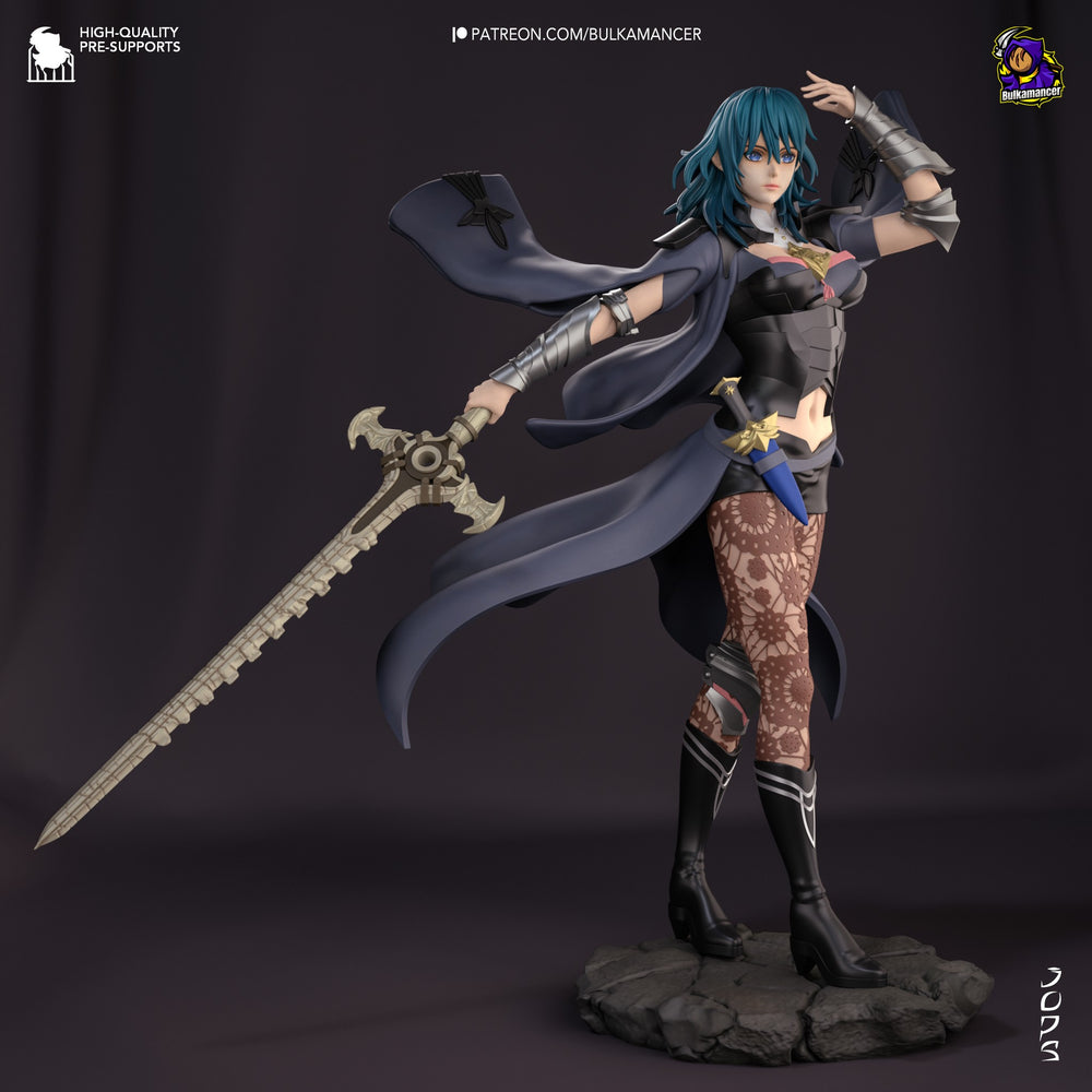 Byleth — Fire Emblem — Statue by Bulkamancer