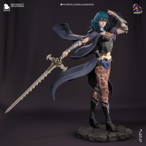 Byleth — Fire Emblem — Statue by Bulkamancer