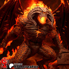 Balrog — fellowship-of-the-ring — Statue by H3llcreator