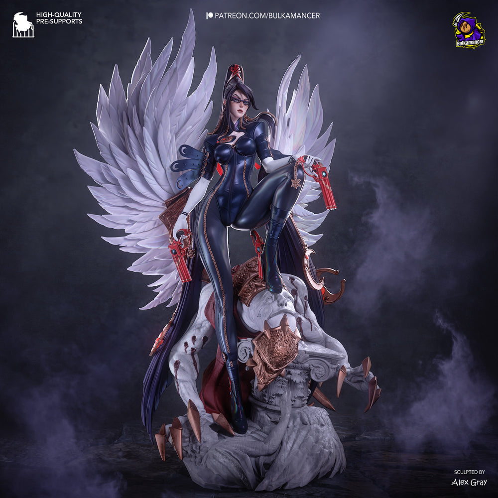 Bayonetta — action — Statue by Bulkamancer