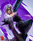Black Cat — comic-book — Statue by H3llcreator