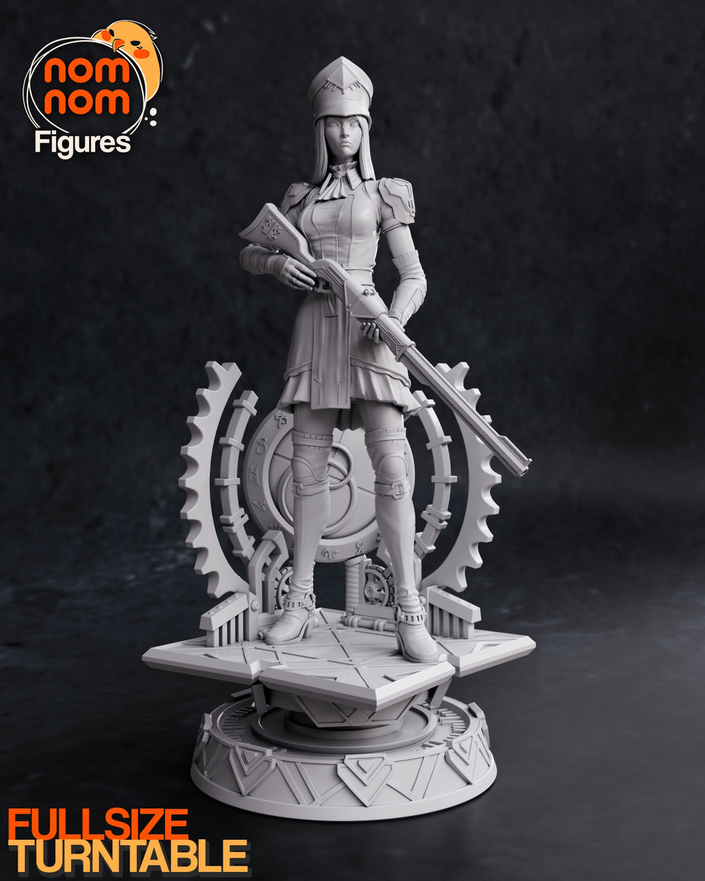 Caitlyn — Arcane — Statue by NomNom