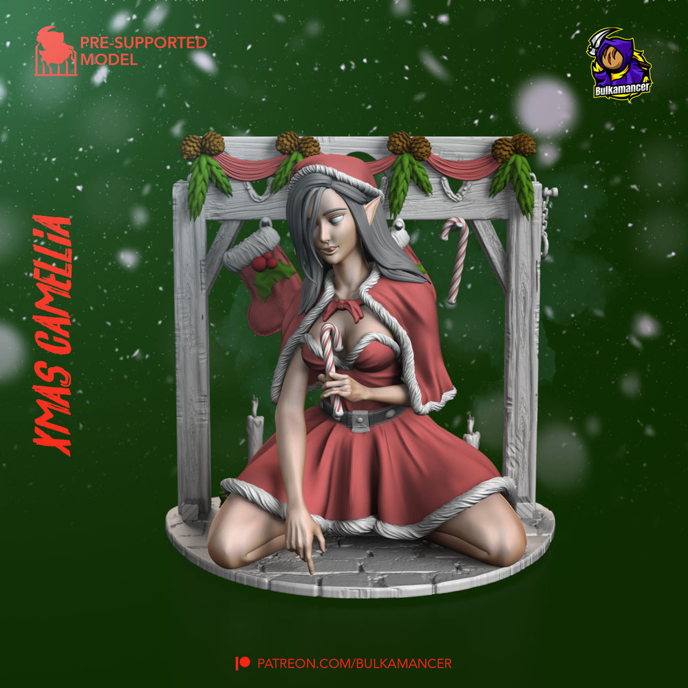 Camellia — Pathfinder: Wrath of the Righteous | Xmas Edition — Statue by Bulkamancer