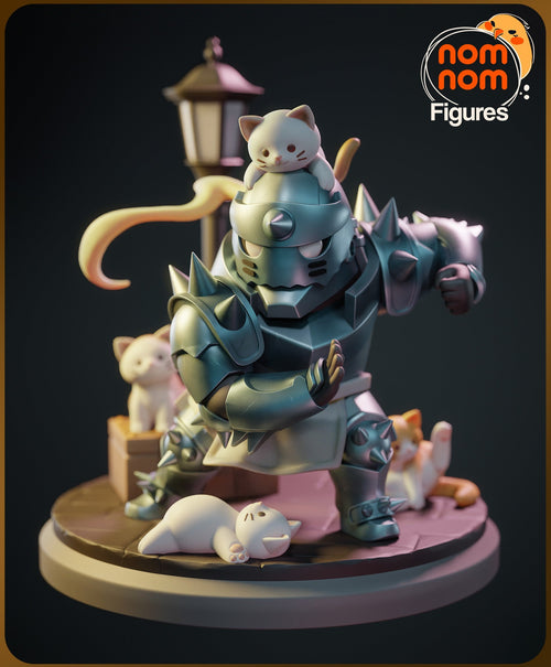 Chibi Alphonse Elric — Full Metal Alchemist — Statue by NomNom