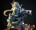 Chibi Alphonse Elric — Full Metal Alchemist — Statue by NomNom