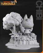 Chibi Ankha — Animal Crossing — Statue by NomNom