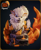 Chibi Arcanine — Pokemon — Statue by NomNom