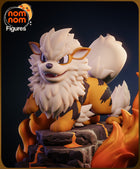 Chibi Arcanine — Pokemon — Statue by NomNom