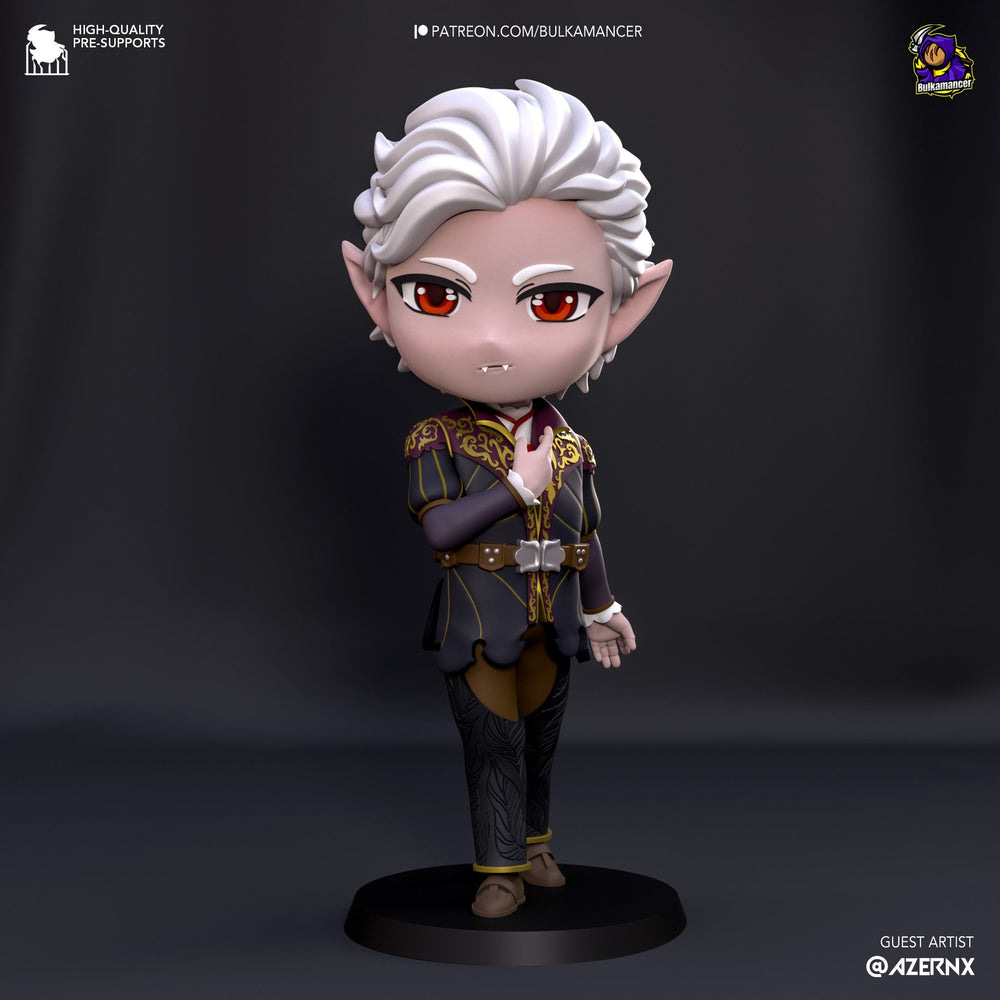 Chibi Astarion — Baldur's Gate 3 — Statue by Bulkamancer