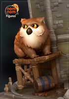 Chibi Baby Owlbear — Baldur's Gate — Statue by NomNom