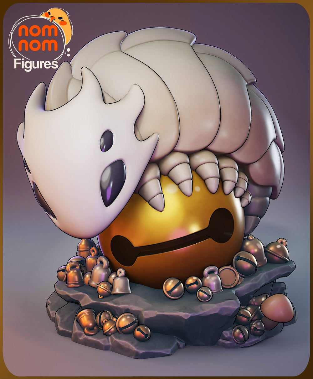 Chibi Bell Beast — Hollow Knight Silksong — Statue by NomNom