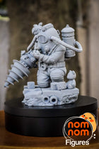 Chibi Big Daddy and Little Sister — Statue by NomNom