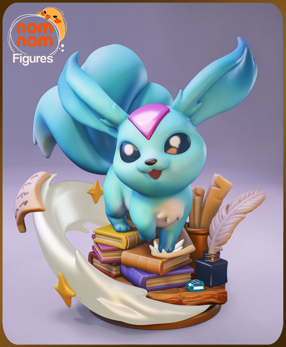 Chibi Carbuncle — Final Fantasy XIV — Statue by NomNom