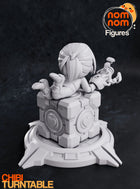 Chibi Chell — Portal — Statue by NomNom