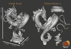 Chibi Chihiro and Haku — Statue by NomNom