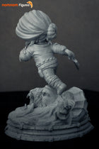 Chibi Ciri — Witcher — Statue by NomNom