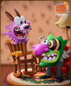 Chibi Courage the Cowardly Dog — Statue by NomNom