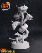 Chibi Derpy Tiamat — Statue by NomNom