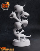 Chibi Derpy Tiamat — Statue by NomNom