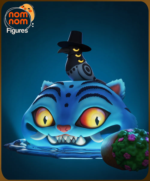 Chibi Derpy Tiger — Kpop  Demon Hunters — Statue by NomNom