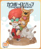 Chibi Ein &amp; Edward — Cowboy Bebop — Statue by NomNom