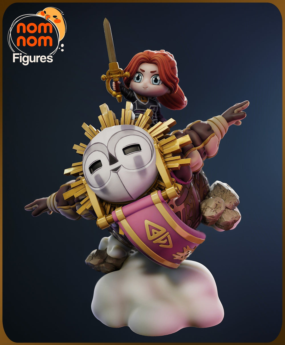 Chibi Esquie — Clair Obscur Expedition 33 — Statue by NomNom