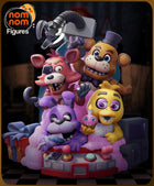 Chibi Five Nights at Freddy's — Statue by NomNom