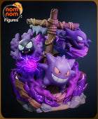 Chibi Ghost Pokemon Diorama — Statue by NomNom