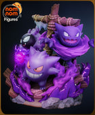 Chibi Ghost Pokemon Diorama — Statue by NomNom