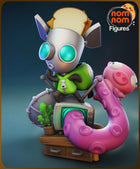 Chibi Gir — Invader Zim — Statue by NomNom